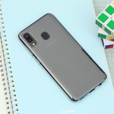 Ốp lưng Galaxy A30 nhựa dẻo Nake Slim JM Nude