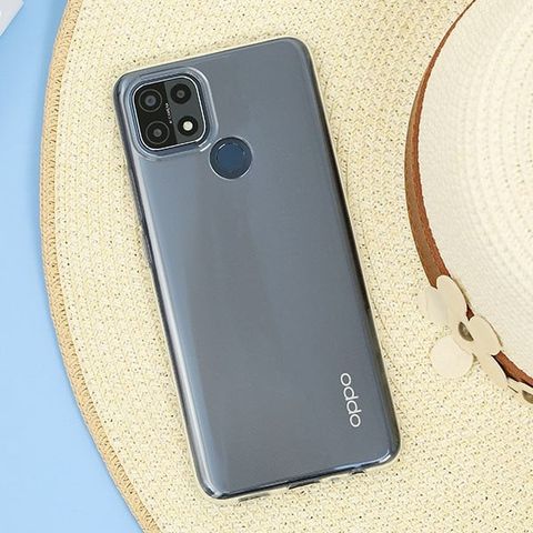Ốp lưng OPPO A15/ A15s Nhựa dẻo Nake slim JM Nude