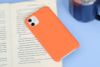 Ốp lưng iPhone 11 nhựa dẻo LIQUID SILICONE B JM Clementine (Cam)