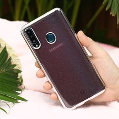  Ốp lưng Galaxy A20s Nhựa dẻo Skycloud II JM Đỏ 