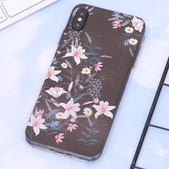  Ốp lưng iPhone XS Max Nhựa dẻo Printing Clear TPU MEEKER CN52509 Lys 