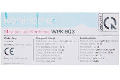  Máy lọc nước nóng lạnh RO Korihome WPK-903 (Imei) 