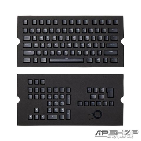 Keycap Corsair Gaming PBT Double-shot Full 104/105 Black