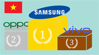 Quý 4/2020: Samsung tiếp tục giữ ngôi vương thị phần điện thoại ở Việt Nam, Vivo tăng trưởng mạnh vượt lên vị trí thứ 3