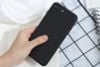 Ốp lưng iPhone 7/8+ nhựa dẻo Matte solid OSMIA Đen