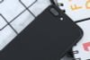Ốp lưng iPhone 7/8+ nhựa dẻo Matte solid OSMIA Đen