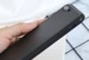 Ốp lưng iPhone 7/8+ nhựa dẻo Matte solid OSMIA Đen