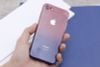 Ốp lưng iPhone 7-8 Nhựa dẻo Shining Powder COSANO Nude Xanh dương