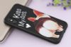 Ốp lưng iPhone X Nhựa dẻo Solid Printing JM JM171113 Kiss my ass Đen