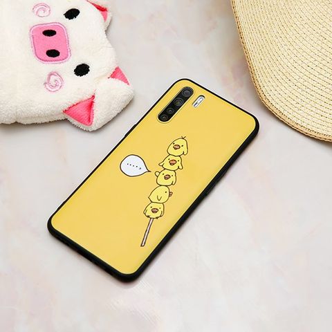 Ốp lưng Oppo A91 nhựa dẻo UV printing OSMIA CKTG145 Vịt
