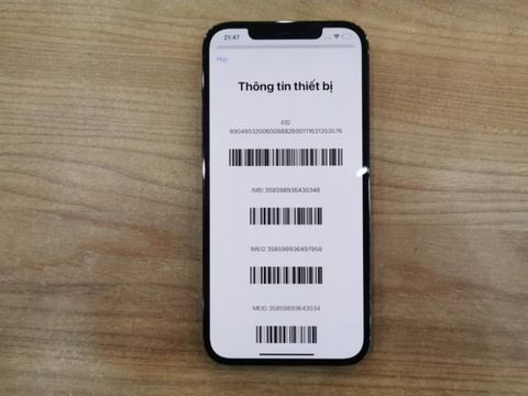 Điện thoại iPhone 12 Pro Max 256GB Graphite (mã sp: #33154781)
