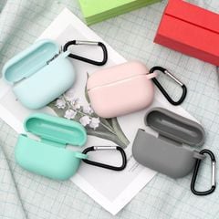  Túi đựng AirPods Pro Silicone kèm móc JM AP02 