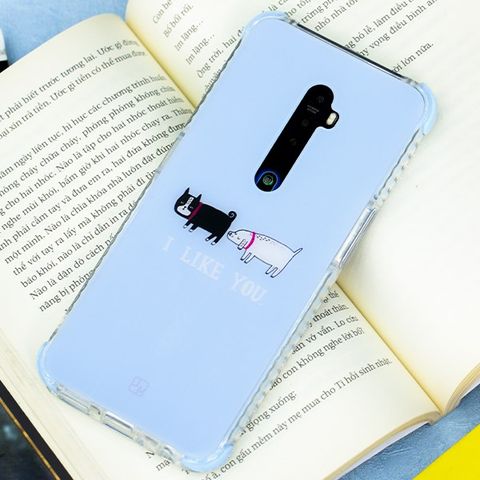 Ốp lưng Oppo Reno2 nhựa dẻo Rainbowkit printing JM 19G029 I like you