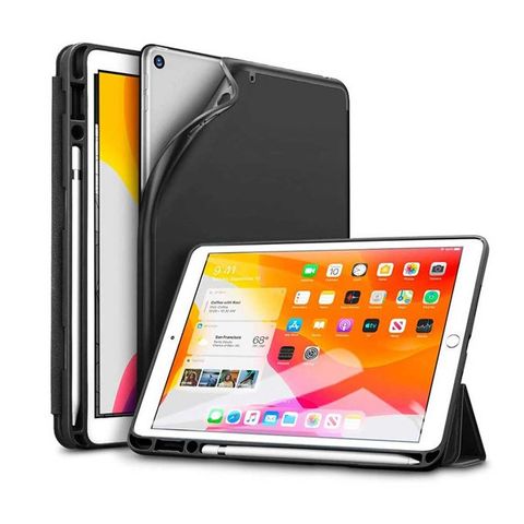 Ốp lưng iPad 2019 10.2 inch ESR Rebound Pencil Đen