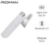 Tai nghe Bluetooth Roman R551N Trắng