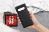Ốp lưng Galaxy S10 Nhựa dẻo Carbon Line TPU JM Đen