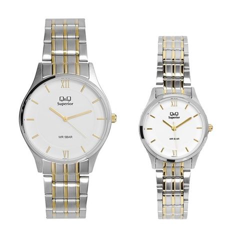Đồng hồ đôi Q&Q S329J211Y/S328J211Y