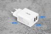 Adapter Sạc 2.4A Dual AVA ACL168A Trắng