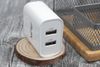 Adapter sạc 2.4A Dual AVA JC78A Trắng