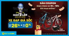  Black Friday, Xe đạp giảm đến 26%, trả góp 0%, tặng thêm quà hấp dẫn 