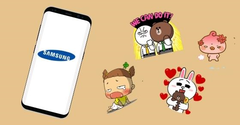  Cách bật sticker có sẵn trên bàn phím điện thoại Samsung nhanh chóng 