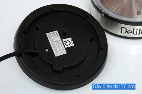 Bình đun siêu tốc Delites KG-1102 1.7L