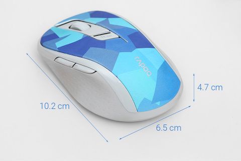 Chuột Bluetooth Silent Rapoo M500 Xám
