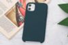 Ốp lưng iPhone 11 nhựa dẻo LIQUID SILICONE B JM Xanh rừng thẳm