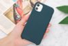 Ốp lưng iPhone 11 nhựa dẻo LIQUID SILICONE B JM Xanh rừng thẳm
