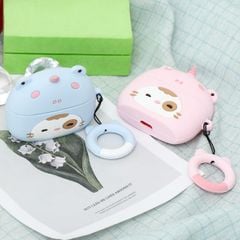  Túi đựng AirPods Pro Silicone kèm móc JM PR04 