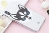 Ốp lưng iPhone X Nhựa dẻo in hình Simple JM Husky Pbag