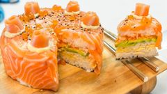  Cách làm bánh sinh nhật sushi đẹp mắt cực đặc biệt tặng người thân 