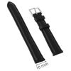 Dây da đồng hồ size 16 mm Đen F1200.41