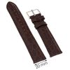 Dây da đồng hồ size 20 mm Nâu M1010.42