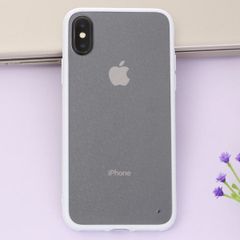  Ốp lưng iPhone X Nhựa cứng viền dẻo Skittles JM Trắng Pbag 