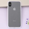 Ốp lưng iPhone X Nhựa cứng viền dẻo Skittles JM Trắng Pbag
