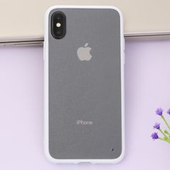  Ốp lưng iPhone X Nhựa cứng viền dẻo Skittles JM Trắng Pbag 