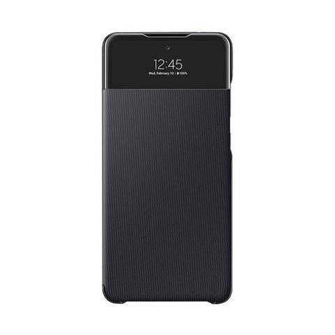 Ốp lưng Galaxy A72 nhựa dẻo Smart S View Samsung Đen