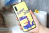 Ốp lưng Galaxy A50/ A50s Nhựa dẻo Solid Printing MEEKER TKS112 Khủng long Vàng