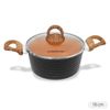 Nồi inox 5 đáy nắp kính 20 cm Sunhouse Mama SHG2520MSD