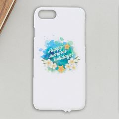  Ốp lưng iPhone 7 - iPhone 8 Nhựa cứng Simple Tassel in hình OSMIA CK170505 Happy summer holidays 