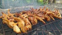  Cách làm chân gà rút xương nướng sa tế thơm lừng cay cay ăn là ghiền 