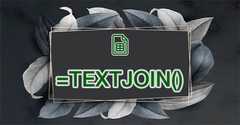  [Video] Cách sử dụng hàm TEXTJOIN trong Google Sheet nối chuỗi văn bản 