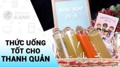  4 cách làm thức uống tốt cho thanh quản cổ họng tặng thầy cô ngày 20/11 