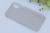 Ốp lưng iPhone X nhựa dẻo Thin case-PP OSMIA Xám Pbag