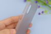 Ốp lưng iPhone X nhựa dẻo Thin case-PP OSMIA Xám Pbag