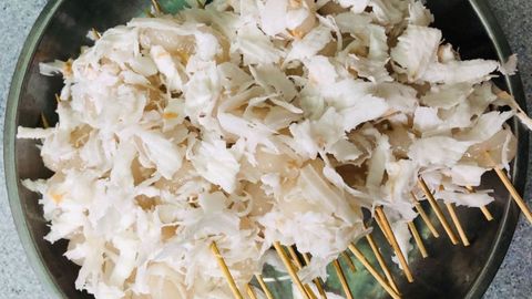 Cách làm bánh hòn với dừa bùi béo thơm ngon, món ăn vặt ai cũng yêu thích