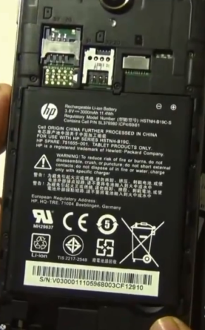 Thay pin điện thoại HP Pre 3 uy tín