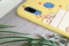 Ốp lưng Galaxy A30 Nhựa dẻo TPU PRINTING OSMIA CK190308 Gấu lọ Vàng