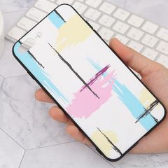 Ốp iPhone 7/8+ cứng viền dẻo TPU+PC UV OSMIA CKTG474 Sắc màu Trắng 